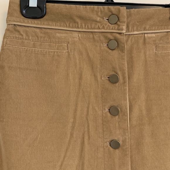Tan Corduroy Skirt - Picture 3 of 3